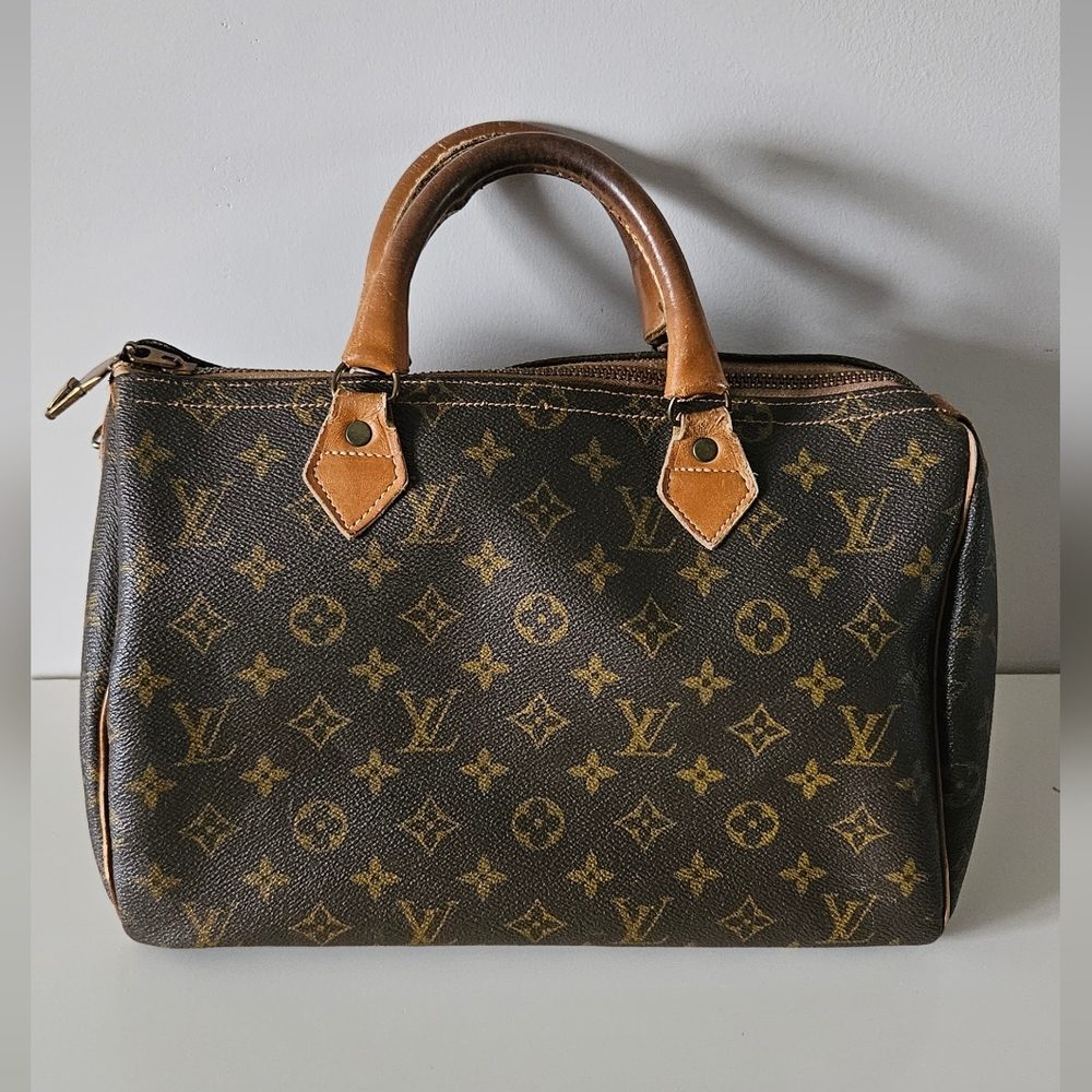 Louis Vuitton Vintage Brown Monogram Handbag